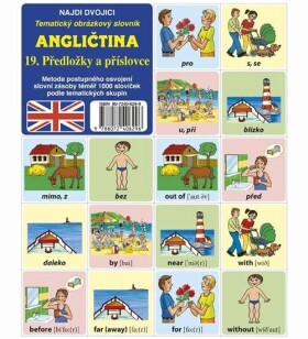 Najdi dvojici Angličtina 19. Předložky příslovce