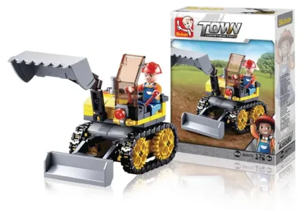 Sluban Town Stavitelé M38-B0377C Malý pásový bagr