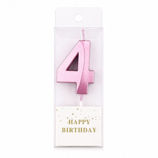 Cake star Dortová svíčka Rose Gold č.4