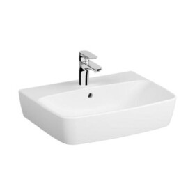 Umyvadlo na desku VitrA Shift 60x46 cm otvor pro baterii uprostřed 7077-003-0973 7077-003-0973