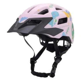 Wozinsky MTB růžová XS / Dětská cyklistická helma / Odnímatelný kšilt