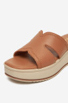 Pantofle Lasocki ARC-4883-02 Přírodní kůže (useň) - Lícová