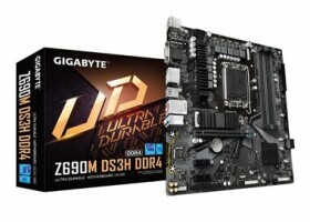 GIGABYTE Z690M DS3H DDR4 / Z690 / LGA 1700 / 4x DDR4 / PCIEx16 / 1x 2.5GLAN / m-ATX (Z690M DS3H DDR4)