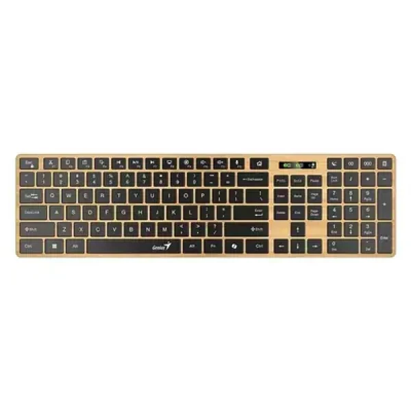 Rozbaleno - GENIUS Slimstar 7250BT černá / bezdrátová klávesnice / 2.4GHz + BT5.0 / Copilot / CZ+SK layout / rozbaleno (31320004403.Rozbaleno)