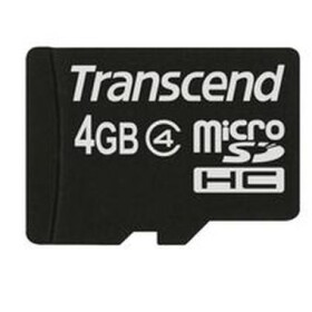 Transcend microSDHC 4 GB 4 TS4GUSDC4