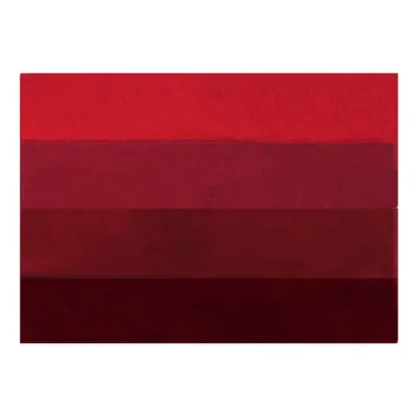 Spirella FOUR koupelnová předložka 55 x 65 cm červená / polyester / protiskluzová (7610583161680)