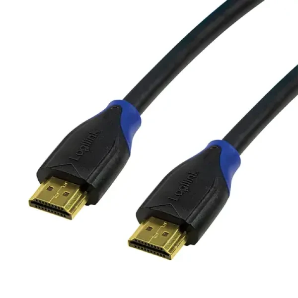 LogiLink černá / HDMI kabel / HDMI 2.0 / 4K/60Hz / pozlacené konektory / 10 m (CH0066)