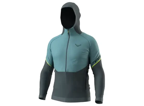 Dynafit Alpine Hybrid pánská běžecká bunda Smoke Blue vel. M