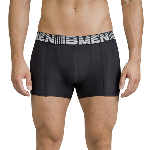 Pánské boxerky s 3D flex bavlnou vhodné pro sport 3D FLEX AIR BOXER - BELLINDA - černá XL