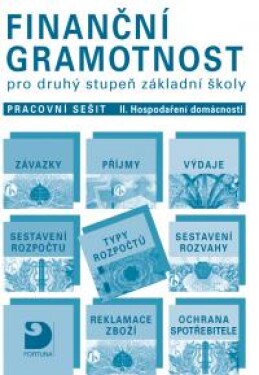 Finanční gramotnost pro stupeň ZŠ pracovní sešit II. Hospodaření domácnosti Jakeš kol.