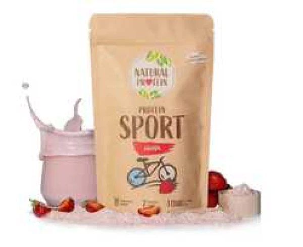 NaturalProtein Protein SPORT jahoda 350 g