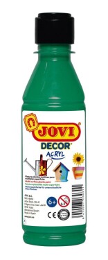 Akrylová barva DECOR 250 ml tmavě zelená
