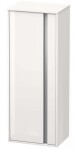 DURAVIT - Ketho Skříňka vysoká 132x50x36 cm, levá, lesklá bílá KT1267L2222