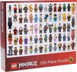 CHRONICLE BOOKS Puzzle LEGO: Ninjago minifigurky