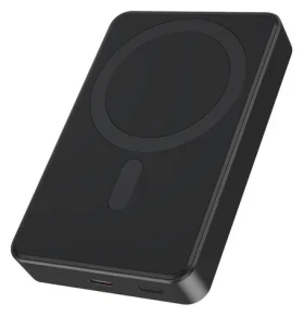 Gembird PB10-WPC15M-01 černá / Powerbanka / 10000 mAh / bezdrátové nabíjení / magnetické uchycení / 20 W (PB10-WPC15M-01)