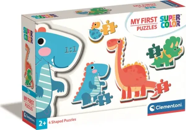 Clementoni Moje první PUZZLE Dinosauři 4v1