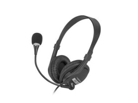 Natec Drone / sluchátka s mikrofonem / ovládání hlasitosti / černá (NSL-0294)