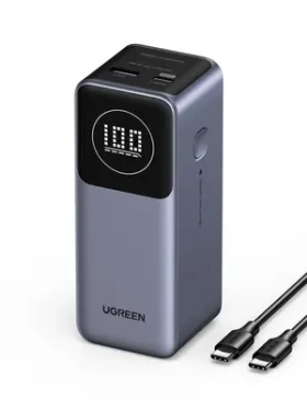 Rozbaleno - UGREEN 35526B Powerbanka s rychlým nabíjením / 12000mAh / 100W / 1x USB-A / 1x USB-C / rozbaleno (6941876242948.rozbaleno)