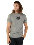 Fox Fox Head Ss Prem HEATHER GRAPHITE pánské tričko s krátkým rukávem - L