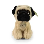 Rappa Plyšový pes mops 18 cm
