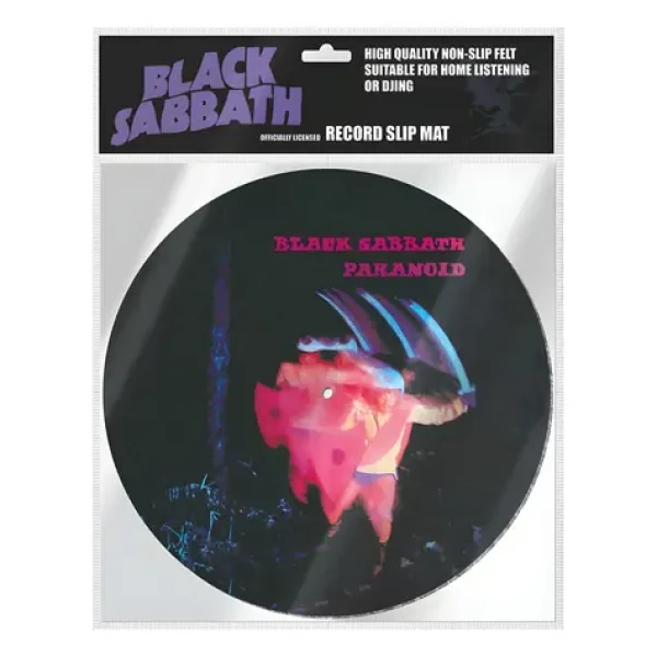 PYRAMID Podložka na gramofon Black Sabbath / Podložka na gramofon / antistatická úprava (GP85845EPM)