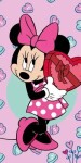 Jerry Fabrycs Disney Minnie Pink JFK035283 plážová osuška růžová 70x140