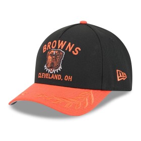 New Era Pánská kšiltovka Cleveland Browns NFL 2025 Draft 9FORTY M-Crown A-Frame Snapback