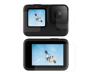 Telesin GP-FLM-902 Ochranná fólie na displej a objektiv pro GoPro Hero 9 Hero 10 Hero 11 Hero 12 / doprodej (GP-FLM-902)