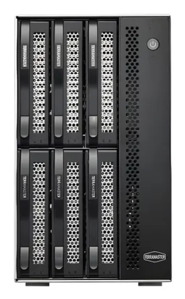 TerraMaster D6-320 černá / Skříň DAS / 6x 2,5"/3,5" SATA / USB 3.2 Gen 2 Type-C 10Gbps / Diskless (D6-320)