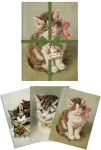 Sada tří notýsků Cats
