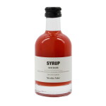 Nicolas Vahé Rebarborový sirup 200 ml, oranžová barva, sklo