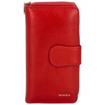 Stylová dámská kožená peněženka Bave, červená new