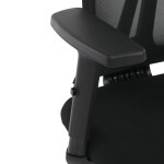Kancelářská židle, synchronní mechanismus, černá síťovina, KA-S2173 BK
