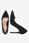Lodičky DeeZee 92831-201-BLACK SU Látkový materiál