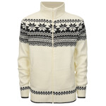 Brandit Pulovr Cardigan Norweger bílý 5XL [64]