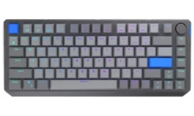 Endorfy Thock V2 75% Wireless US šedá / Herní klávesnice / Bezdrátová / Endorfy Yellow / BT2.4GHz / US / 82 kláves (EY5A131)