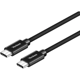 YENKEE YCU C102 BK kabel USB-C 2.0 (M) - USB-C 2.0 (M) 2m černá (8590669321407)