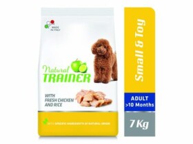 Trainer Natural SmallToy Adult kuře a rýže 7kg / Superprémiové krmivo pro dospělé psy malých a miniaturních plemen (8015699006556)