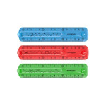 Keyroad Pravítko Flexi, 15 cm mix