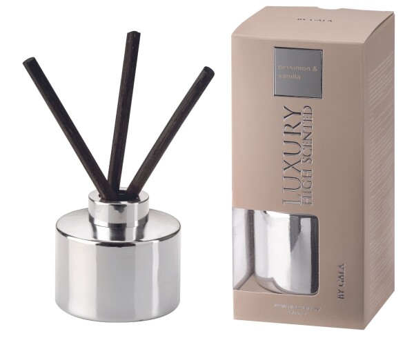 Difuzér Luxury Persimon & Vanilla 150 ml, 3 tyčinky v ceně Gala kerzen Difuzér Luxury Persimon & Vanilla 150 ml, 3 tyčinky v ceně Gala kerzen