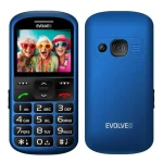EVOLVEO EasyPhone XS modrá / 2.2" / 0.3MP / SOS / microSDHC (EP-570-XS-BL)