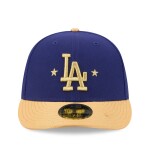 New Era Pánská kšiltovka Los Angeles Dodgers MLB Authentic Gold 2025 World Series Champions Low Profile 59FIFTY Fitted Velikost: 7 1/2