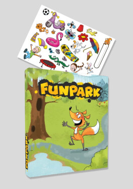 Funpark 1 - šanon pro žákovské portfolio + samolepky