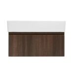 Koupelnová skříňka s umyvadlem SAT Evolution 78x30x44,8 cm ořech mat SATEVO80NAU2 SATEVO80NAU2