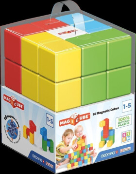 Geomag Magicube Full Color 16 dílků (magnetická stavebnice) - Geomag