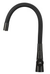 Laveo - Riveco - dřezová baterie s elastickým ramenem,, připojení k vodnímu filtru, černá BRI_B68D