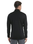 Pánská merino mikina ICEBREAKER Mens 560 Realfleece Elemental II LS Zip, Black velikost: S