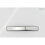 GEBERIT - Kombifix Set předstěnové instalace, klozetu Oudee a sedátka softclose, tlačítko Sigma50, chrom/alpská bílá SANI15CA3123