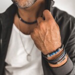 Inspirace 66 - Pánská sada náramků a náhrdelníků