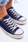 Klasické nízké dámské tenisky námořnická modrá Vegas